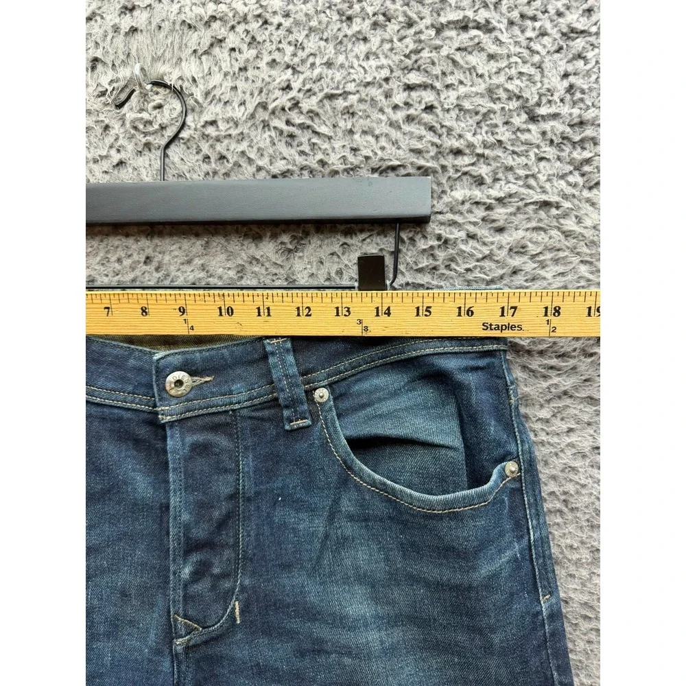 Diesel Larkee Regular Straight Leg Button-Fly Denim Jeans Blue Mens Size 34 x 32